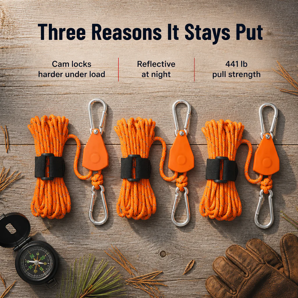 StrataLink™ — Pitch It Tight, Lock It Once, Forget the Knots - Image 5
