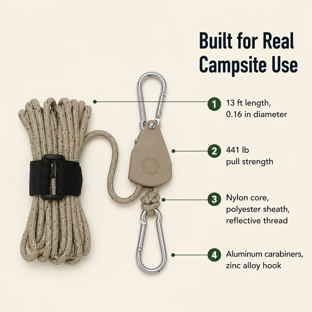 StrataLink™ — Pitch It Tight, Lock It Once, Forget the Knots - Image 7