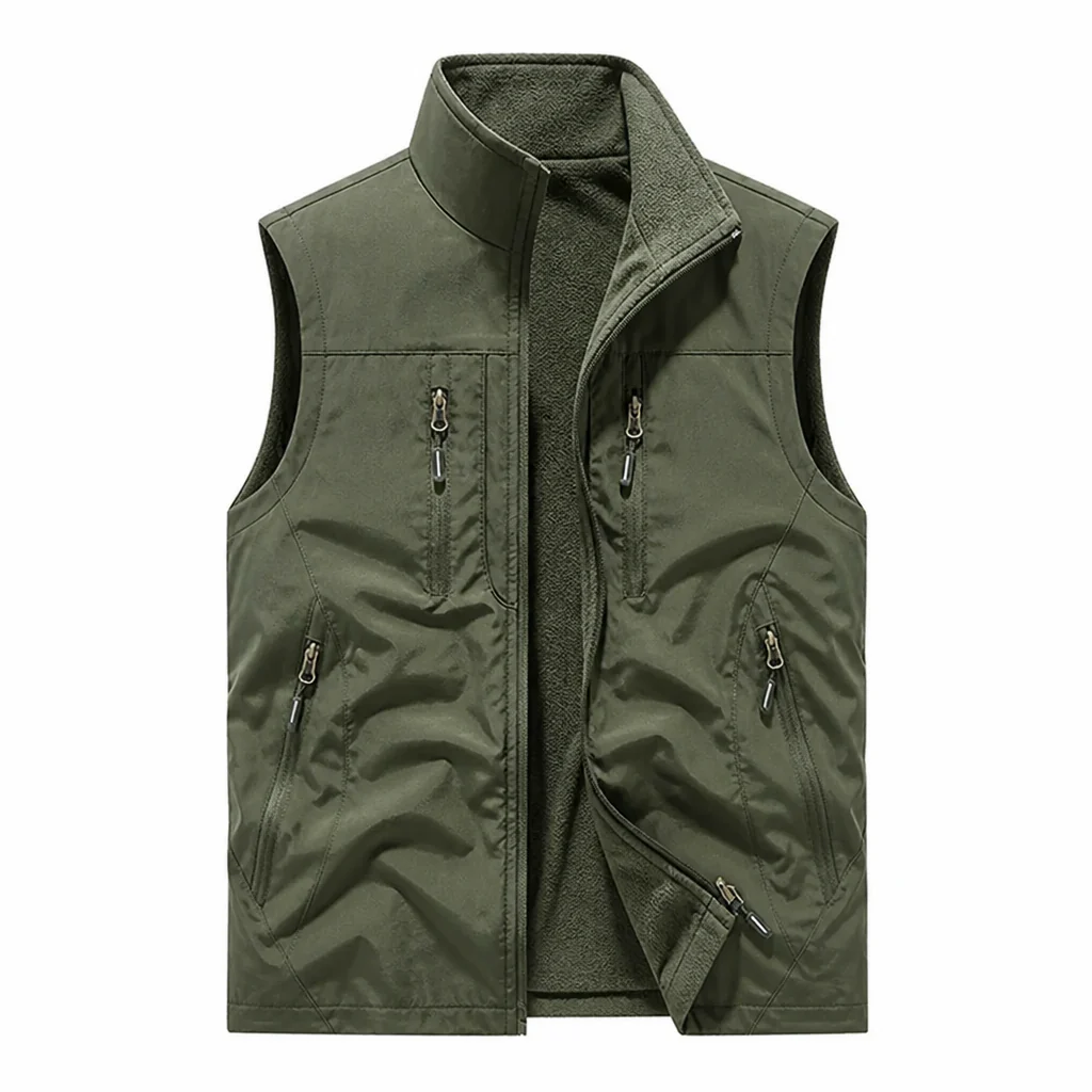 StratoGuard™ – Reversible Multi-Pocket Vest with Fleece Interior - Image 10
