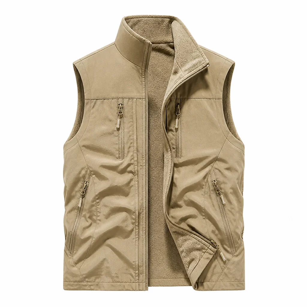 StratoGuard™ – Reversible Multi-Pocket Vest with Fleece Interior - Image 11