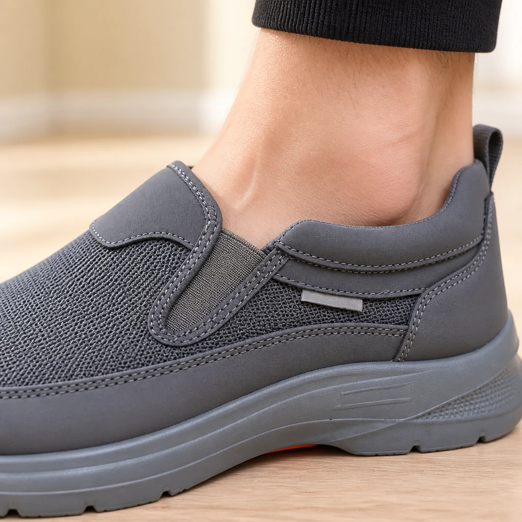 StrideEase™ – Cushioned Slip-On Walking Shoes with Breathable Mesh Upper - Image 4