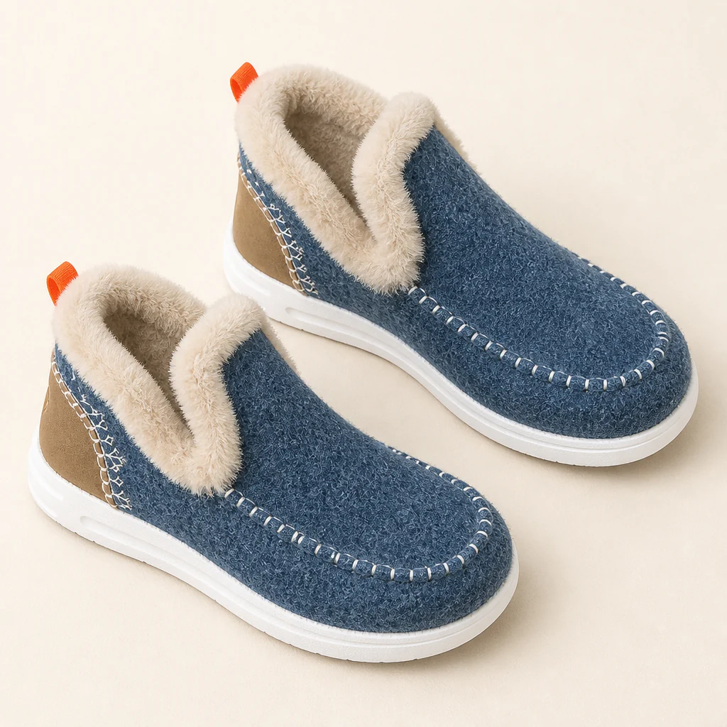 StrideEase™ – Cozy Faux Fur-Lined Slip-On Winter Boots - Image 10