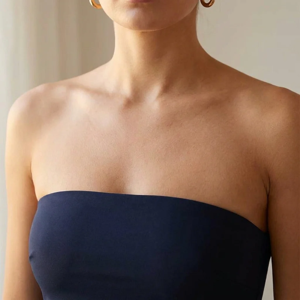 Solenne™ – Elegant Strapless Wide-Leg Jumpsuit with Smocked Back - Image 6