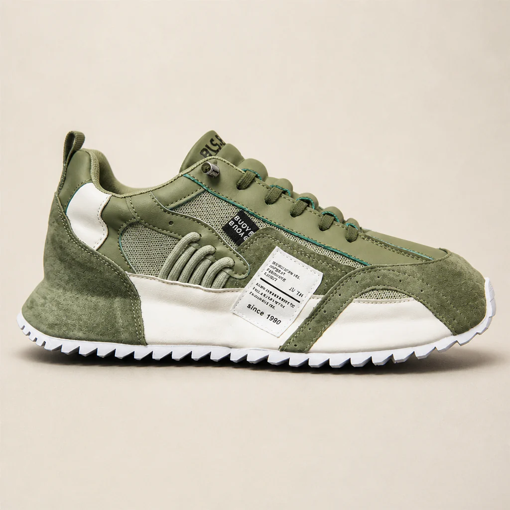 StridePro™ – Retro Heritage Runner Sneakers with Suede & Mesh Mix - Image 10