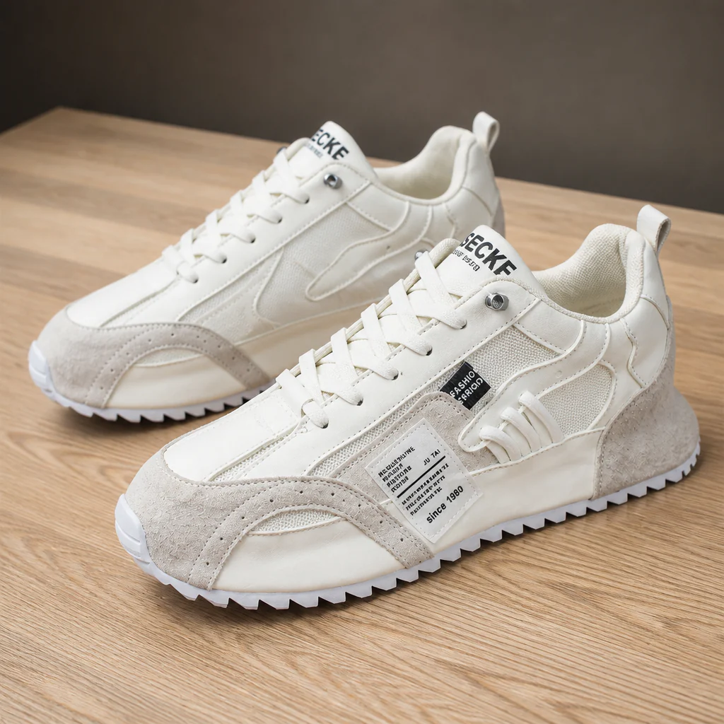 StridePro™ – Retro Heritage Runner Sneakers with Suede & Mesh Mix - Image 4