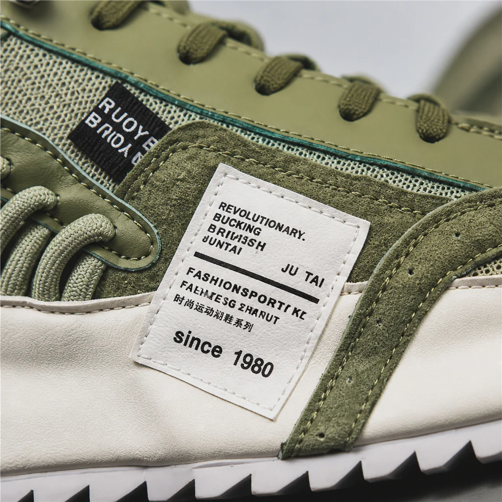 StridePro™ – Retro Heritage Runner Sneakers with Suede & Mesh Mix - Image 6
