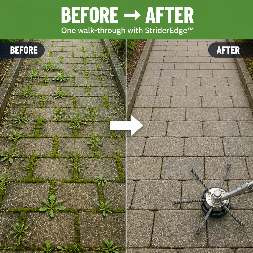 StriderEdge™ — Grind Through Weeds, Moss & Stone Joints Without Snapping Lines - Image 5