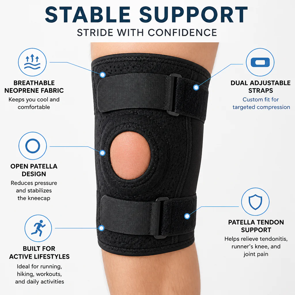 StrideSure™ Knee Stabilizer — Freedom to Move Boldly Without Knee Pain Holding You Back - Image 4