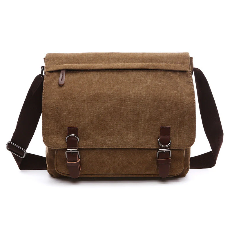 Stylish Canvas Shoulder Bag for Organized Travel - Image 10