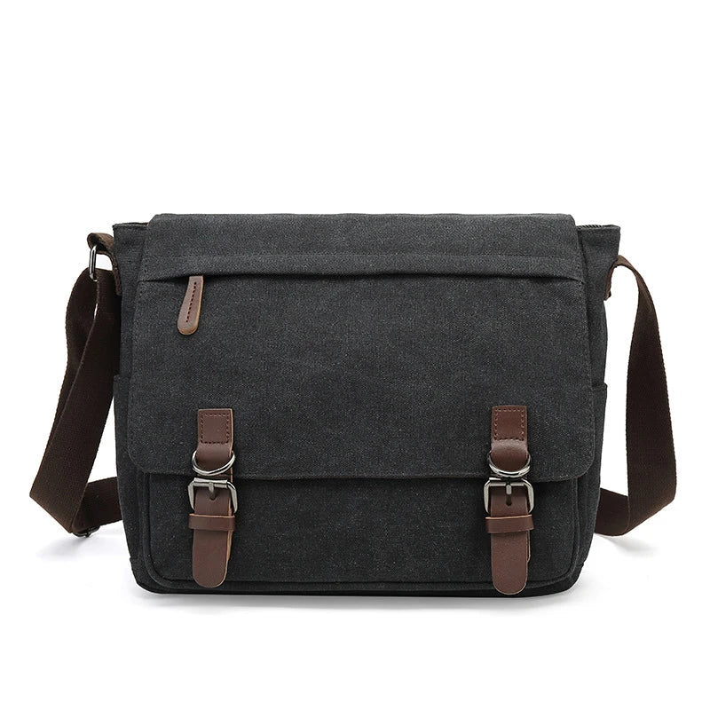 Stylish Canvas Shoulder Bag for Organized Travel - Image 16