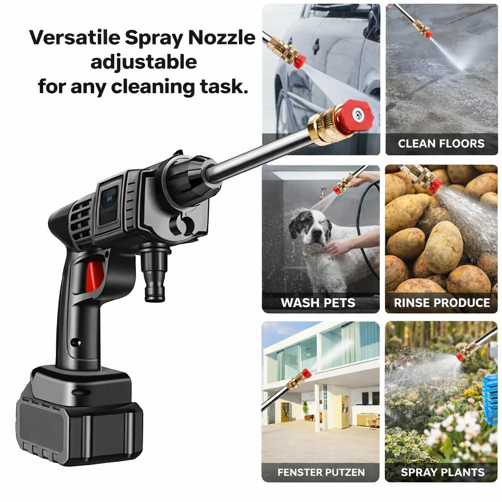 Surface Cleaner | Mobile Outdoor Washing | Variable Spray Pressure | Jetlume - Image 8