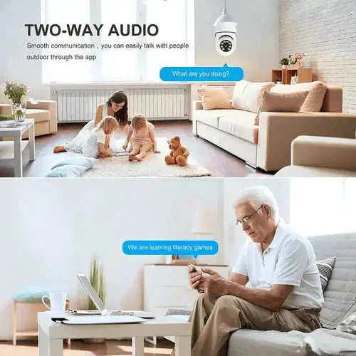 Surveillance Camera | 360° Rotation Pan | Motion Detection and Night Vision | HomeOrbit - Image 8