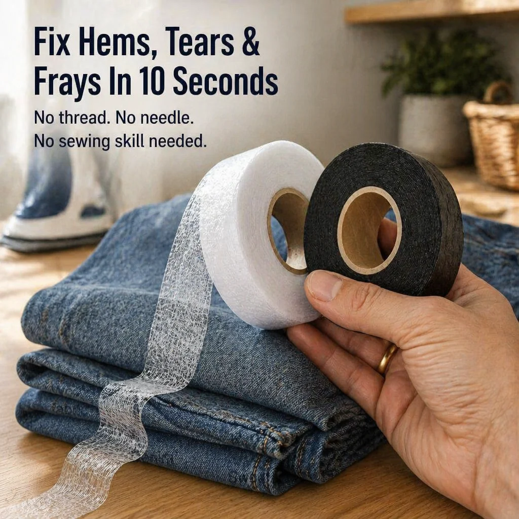 SwiftPatch™ — Fix Tears, Hems & Frays In 10 Seconds Flat