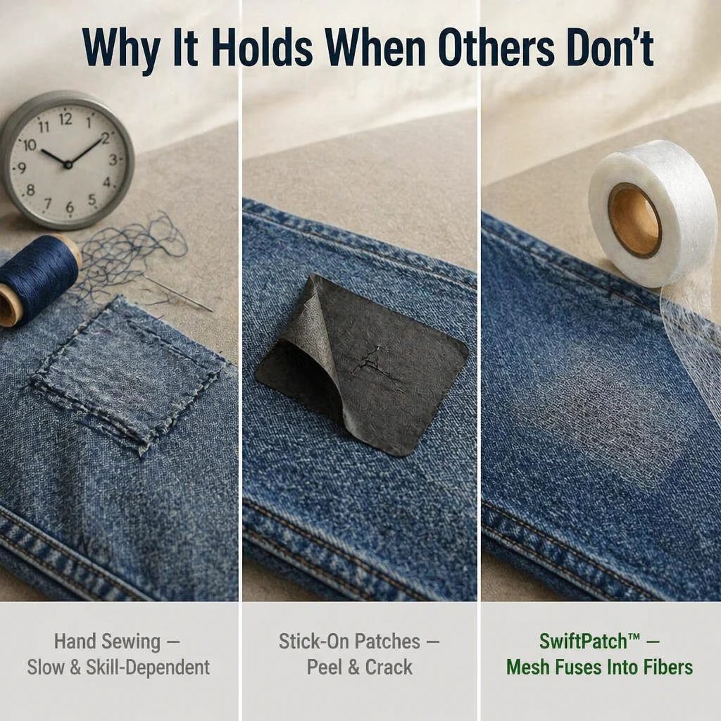 SwiftPatch™ — Fix Tears, Hems & Frays In 10 Seconds Flat - Image 6