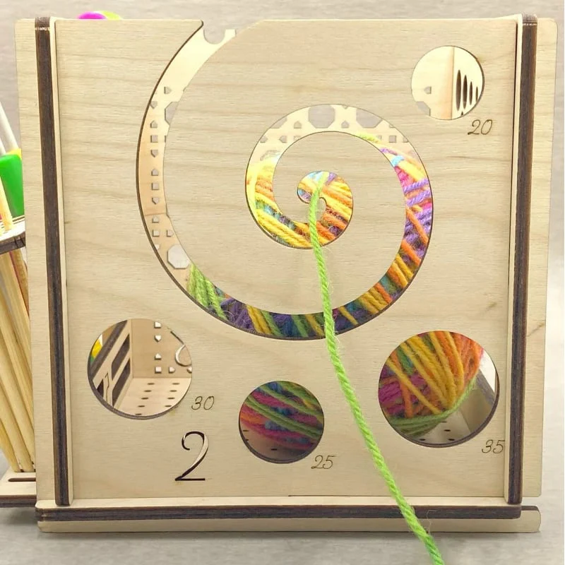 Tangle-Free Crafting Joy | Storage for Needles Scissors Supplies | Seamless Thread Movement Without Snags | KnitNest - Image 10
