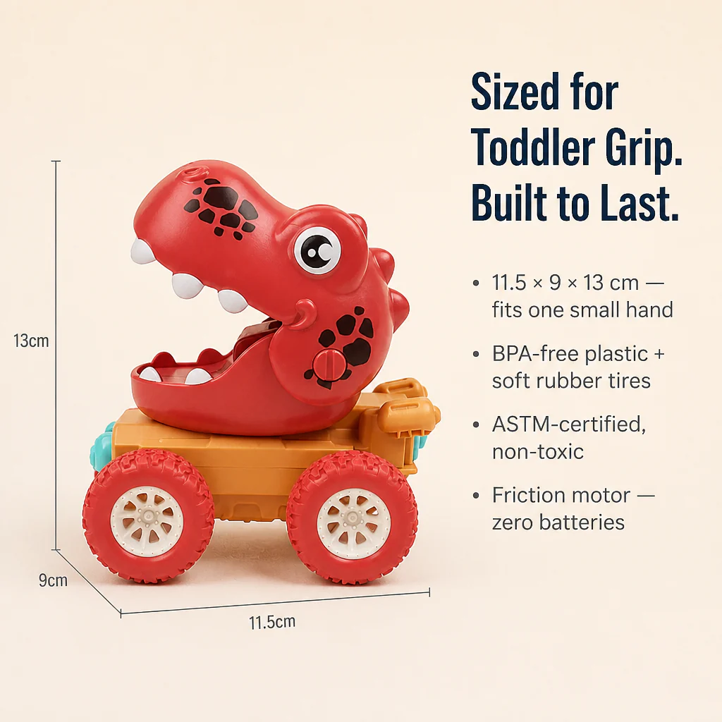 ThunderRex™ — Push, Race, and Roar with Tough No-Battery Dino Trucks - Image 6