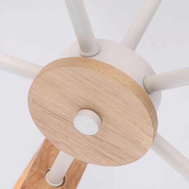 Timber Sputnik Pendant Light Fixture - Image 10