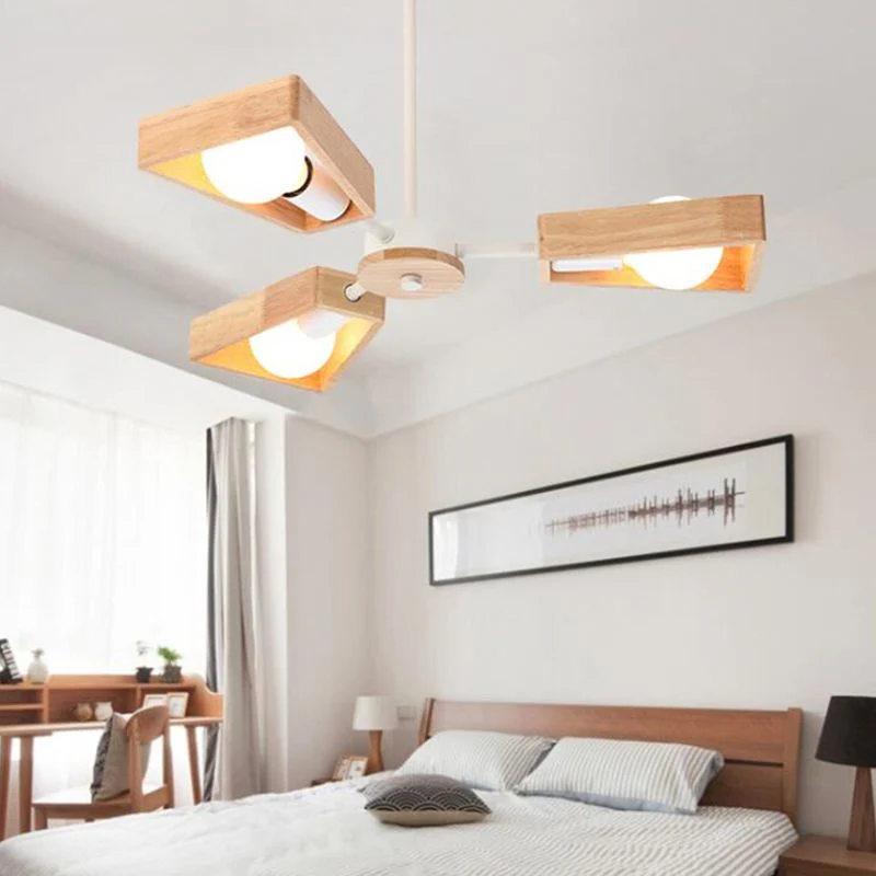Timber Sputnik Pendant Light Fixture - Image 15