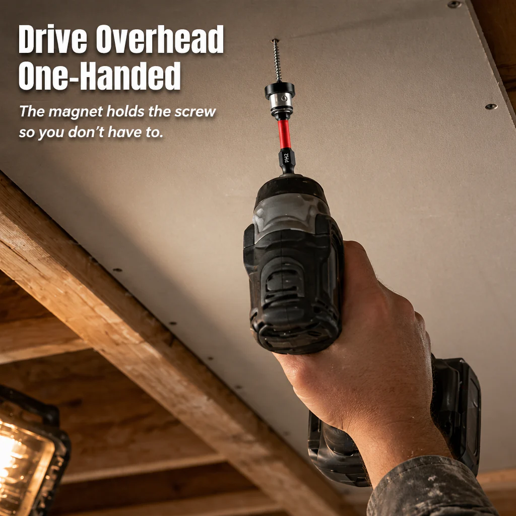 TitanDrive™ — Sink Every Drywall Screw Flush Without Cam-Out or Torn Paper - Image 4