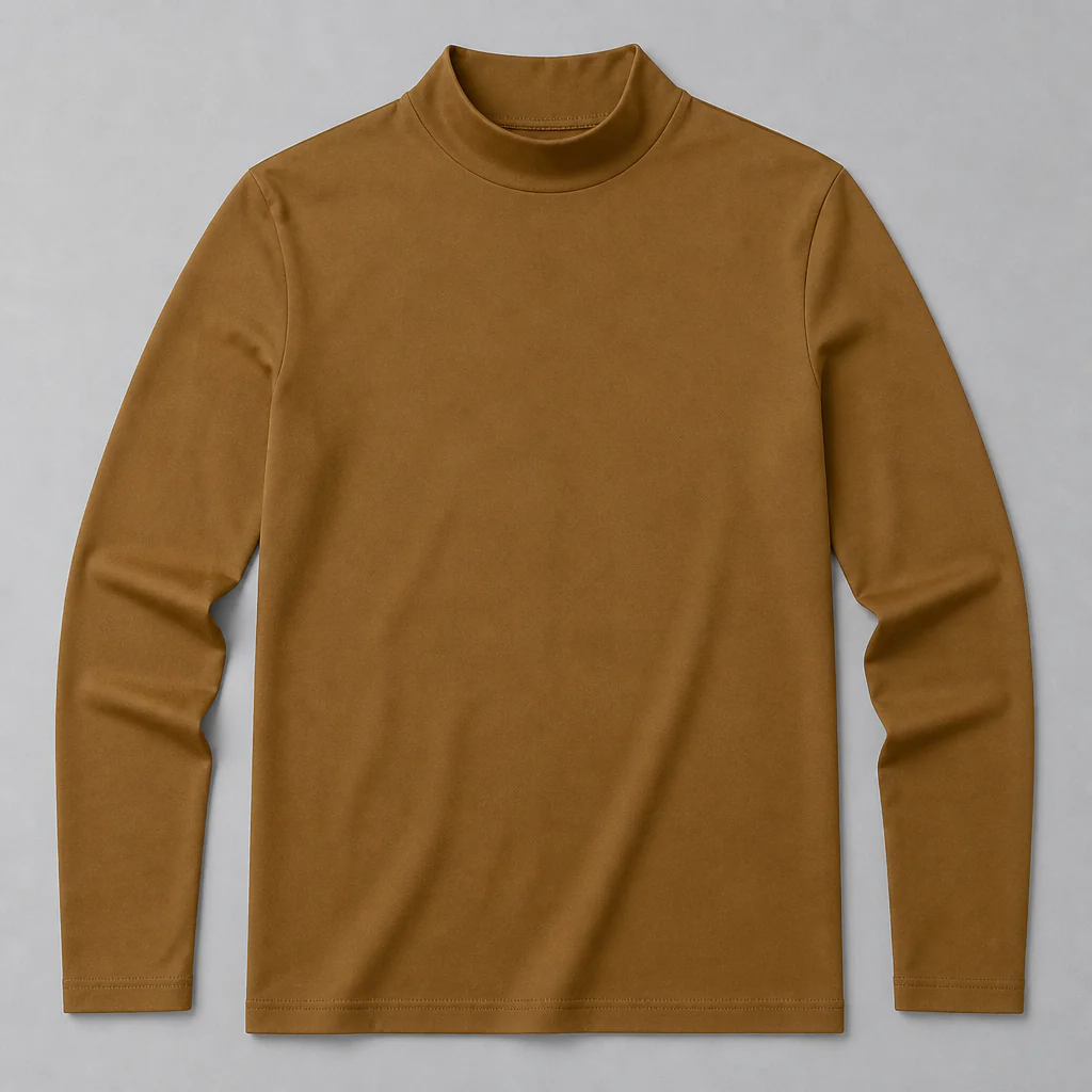 TitanFit™ – Sleek Slim Fit Mock Neck Long Sleeve Base Layer - Image 10
