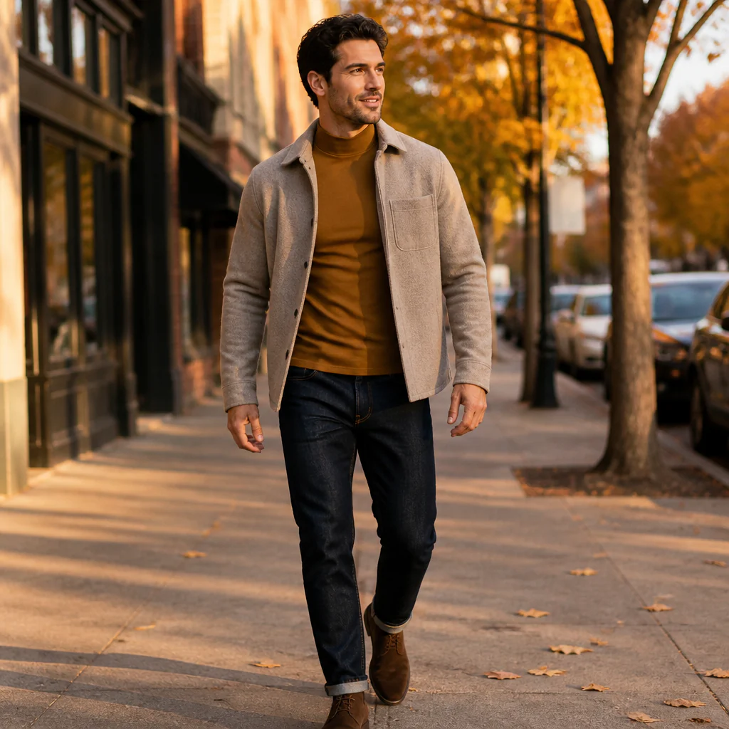 TitanFit™ – Sleek Slim Fit Mock Neck Long Sleeve Base Layer - Image 2