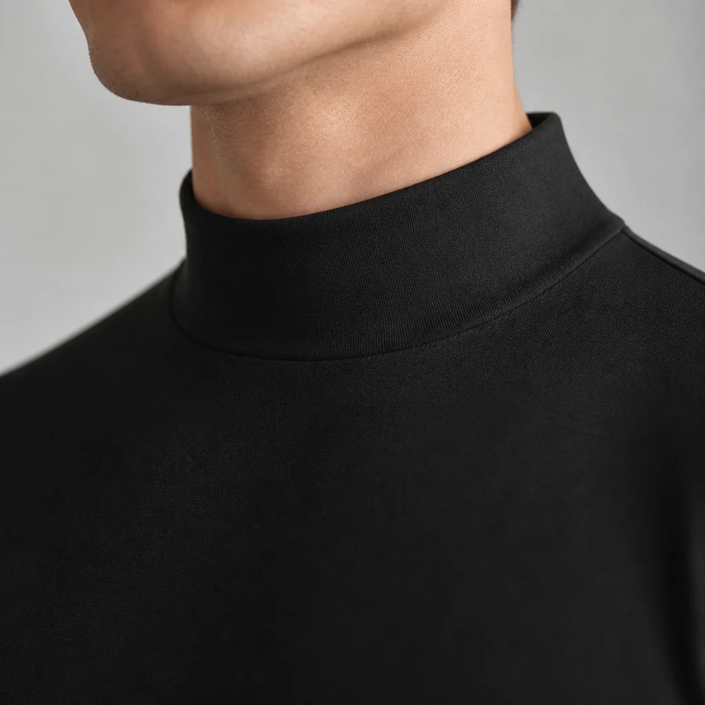TitanFit™ – Sleek Slim Fit Mock Neck Long Sleeve Base Layer - Image 5