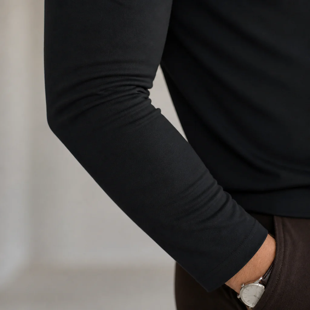 TitanFit™ – Sleek Slim Fit Mock Neck Long Sleeve Base Layer - Image 6