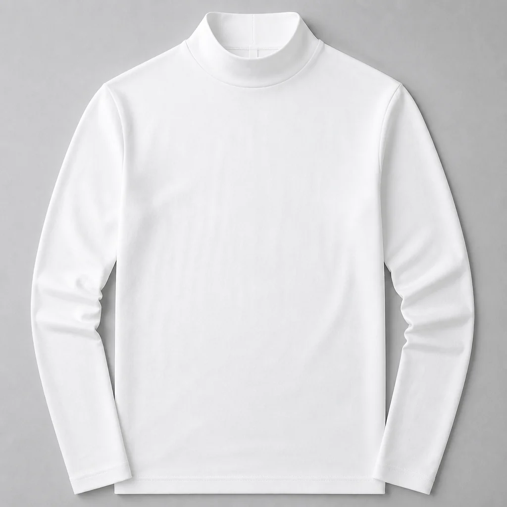 TitanFit™ – Sleek Slim Fit Mock Neck Long Sleeve Base Layer - Image 9