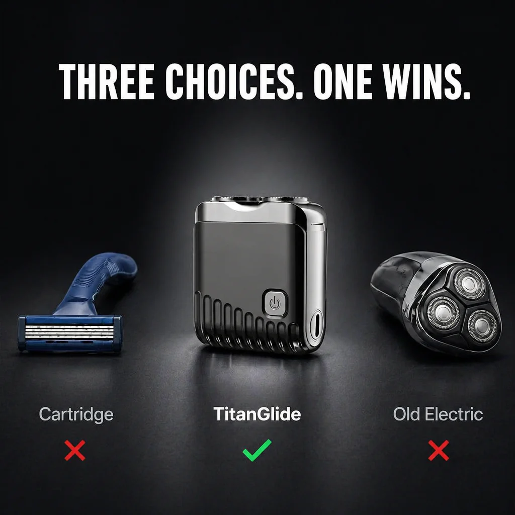 TitanGlide™ — Get a Sharp, Skin-Safe Shave That Fits in Your Pocket - Image 7