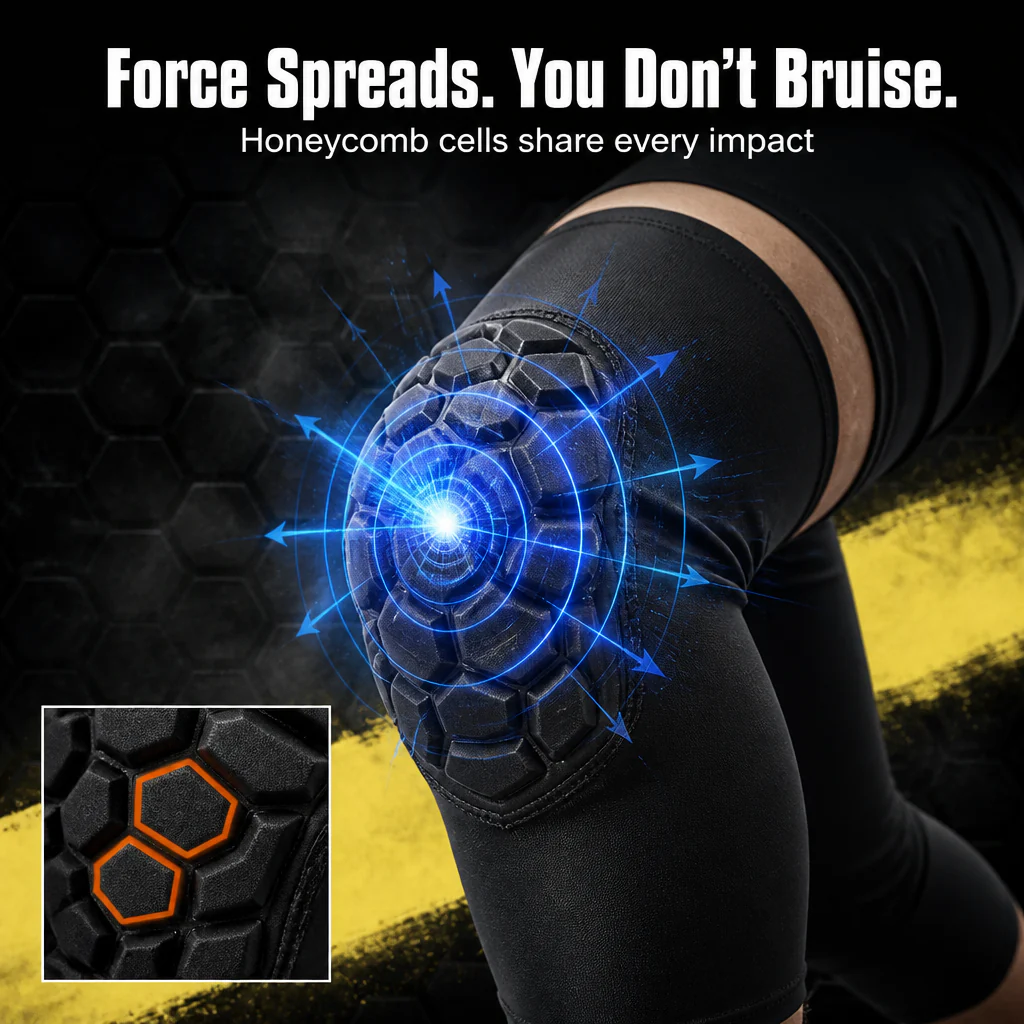 TitanShield™ — Take Every Hit With Honeycomb Pads That Never Slide Down - Image 3