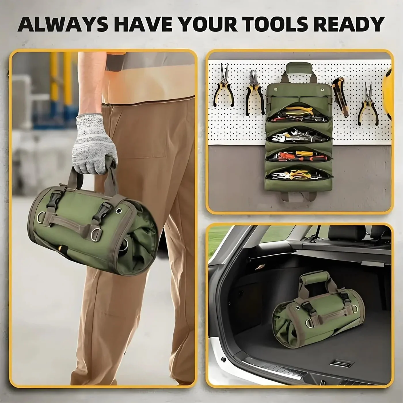 Tool Organizer | Fast Tool Access | Roll-up and Neat | ToolRig - Image 6