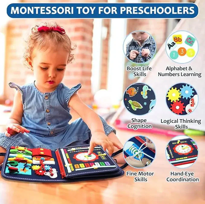 Touch Panel – Montessori Educational Toy for Kids' Motor Skill Growth - Image 3
