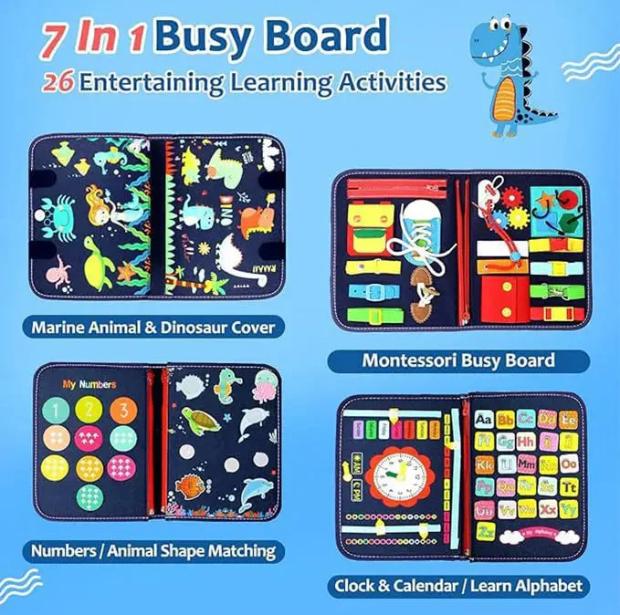 Touch Panel – Montessori Educational Toy for Kids' Motor Skill Growth - Image 5