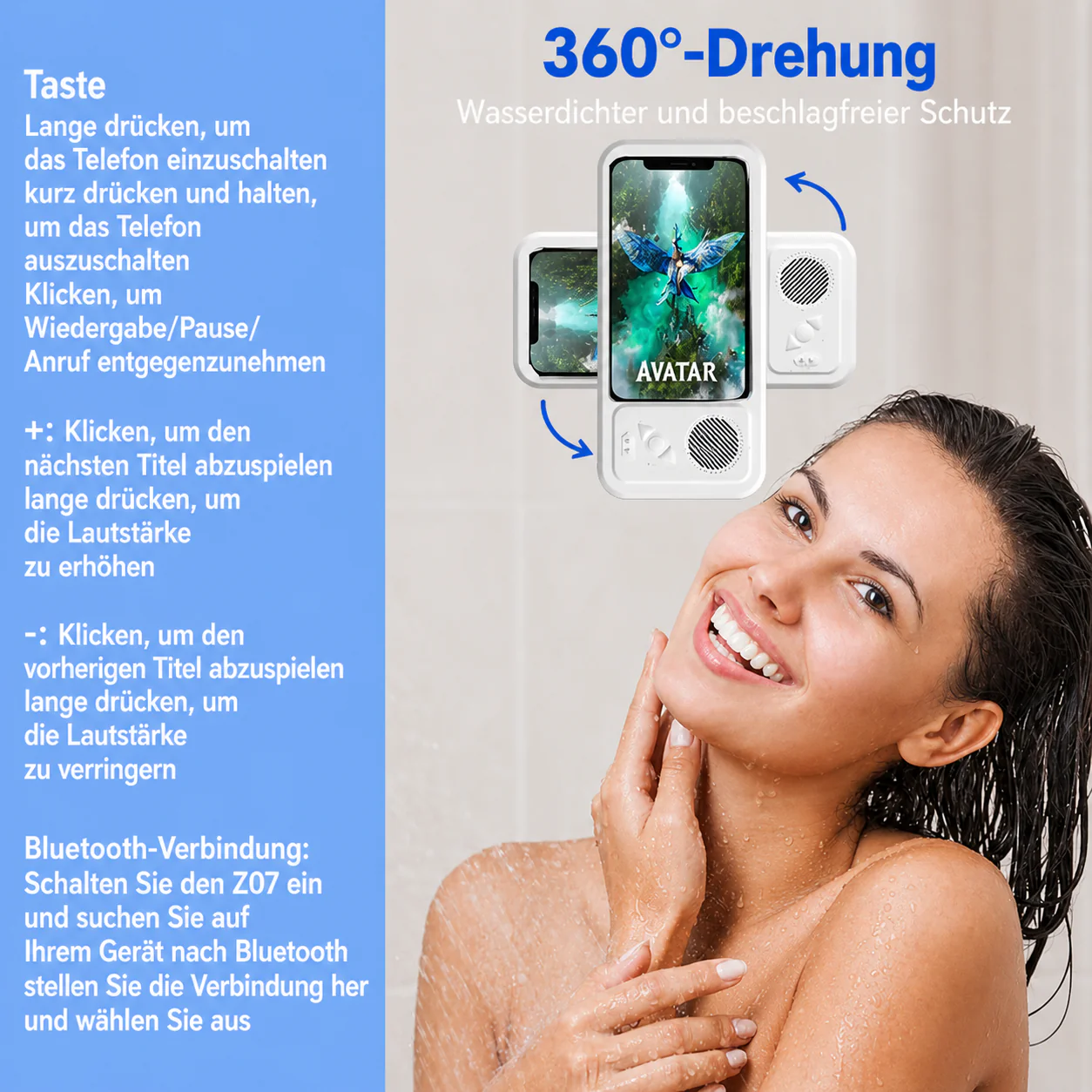 Transform Your Shower into a Personal Concert Stage with Crystal Clear Sound - Image 5