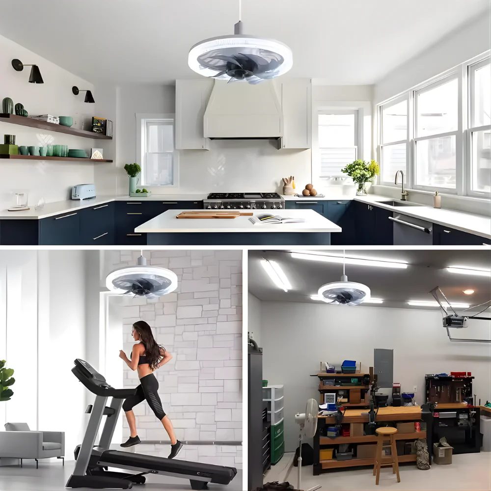 Transform Your Space with Perfect Airflow and Ambient Lighting - Image 2