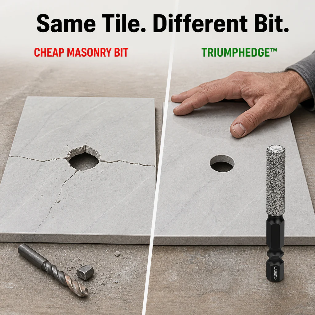 TriumphEdge™ — Drill Clean Holes in Tile, Marble & Glass Without Water - Image 2