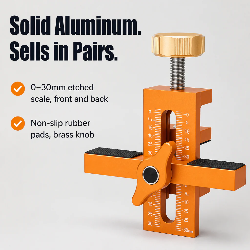TrueAlign™ — Hang Cabinet Doors Dead Level the First Time, Solo - Image 8