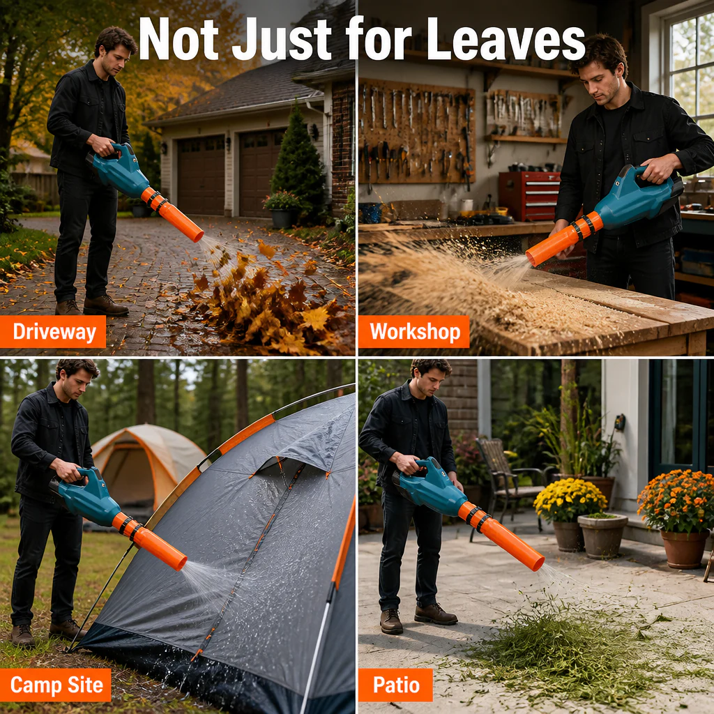 TurboBreeze™ — Double Your Blower's Airflow and Clear Leaves Twice as Fast - Image 6