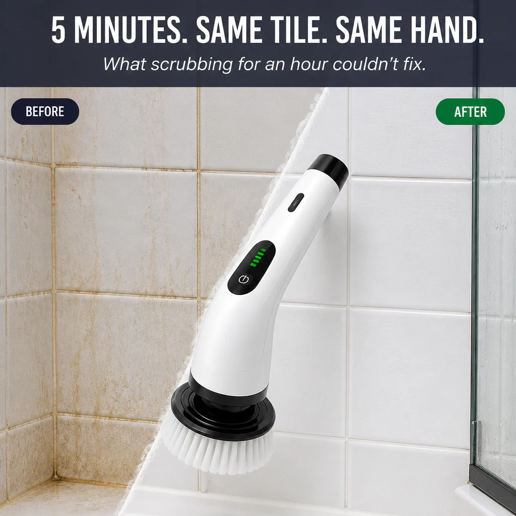 TurboShine™ — Spin Away Grime in Half the Time | 8 Heads + Extension Pole - Image 5