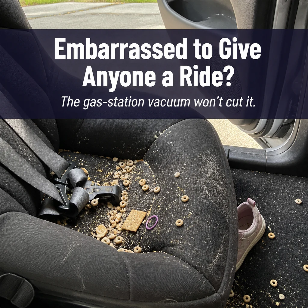TurboSweep™ — Vacuum and Blow Clean Your Whole Car in One Charge - Image 2