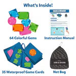 Underwater Pool Treasure Game with Waterproof Gems and Cards - Image 5