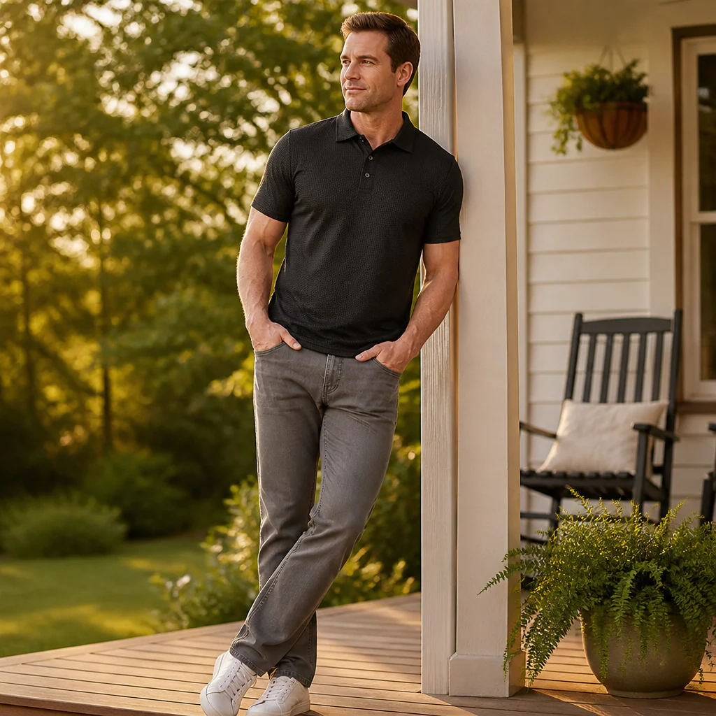 ValorFlex™ Polo Shirt — Experience All-Day Freedom with Feather-Light Comfort and Effortless Style - Image 3