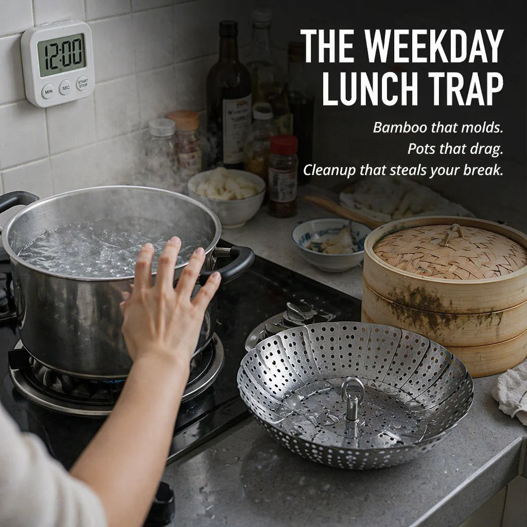 VaporLux™ — Steam Dumplings, Fish & Veggies Right in Your Microwave - Image 2