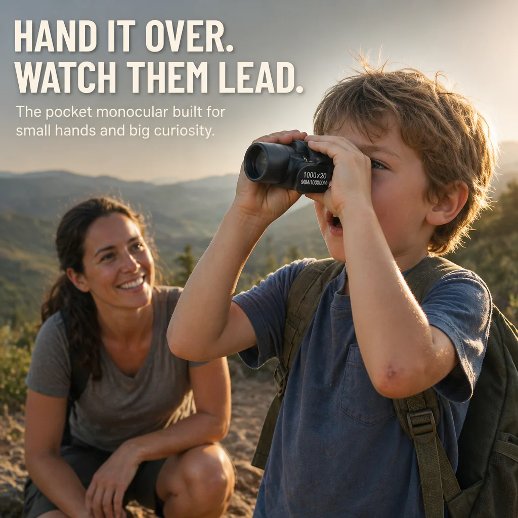 VegaScope™ Mini — Pull Distant Birds, Bugs and Mountains Into Your Kid's Pocket