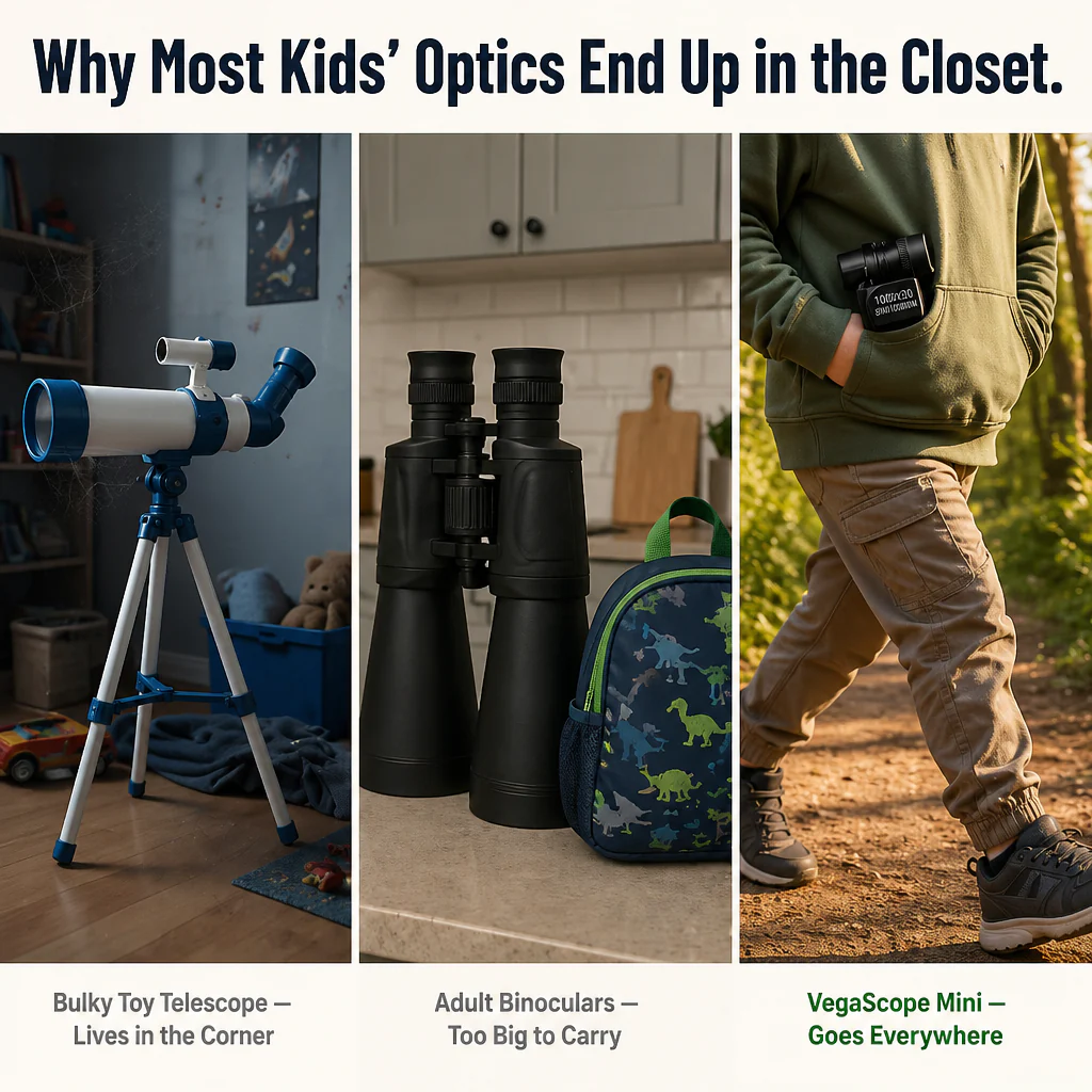 VegaScope™ Mini — Pull Distant Birds, Bugs and Mountains Into Your Kid's Pocket - Image 6