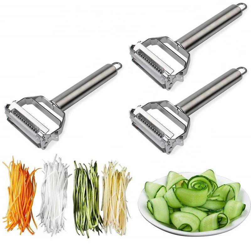 Vegetable Peeler | Dual Blades | Stainless Steel | Kitchen Cutter - Image 11