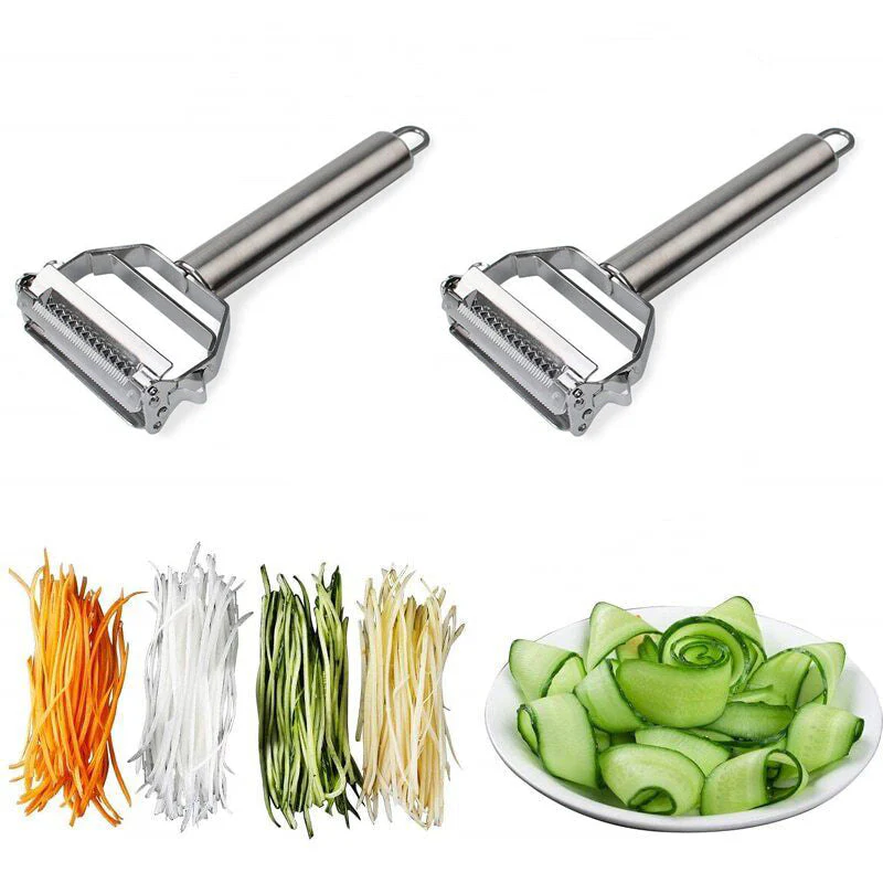 Vegetable Peeler | Dual Blades | Stainless Steel | Kitchen Cutter - Image 13