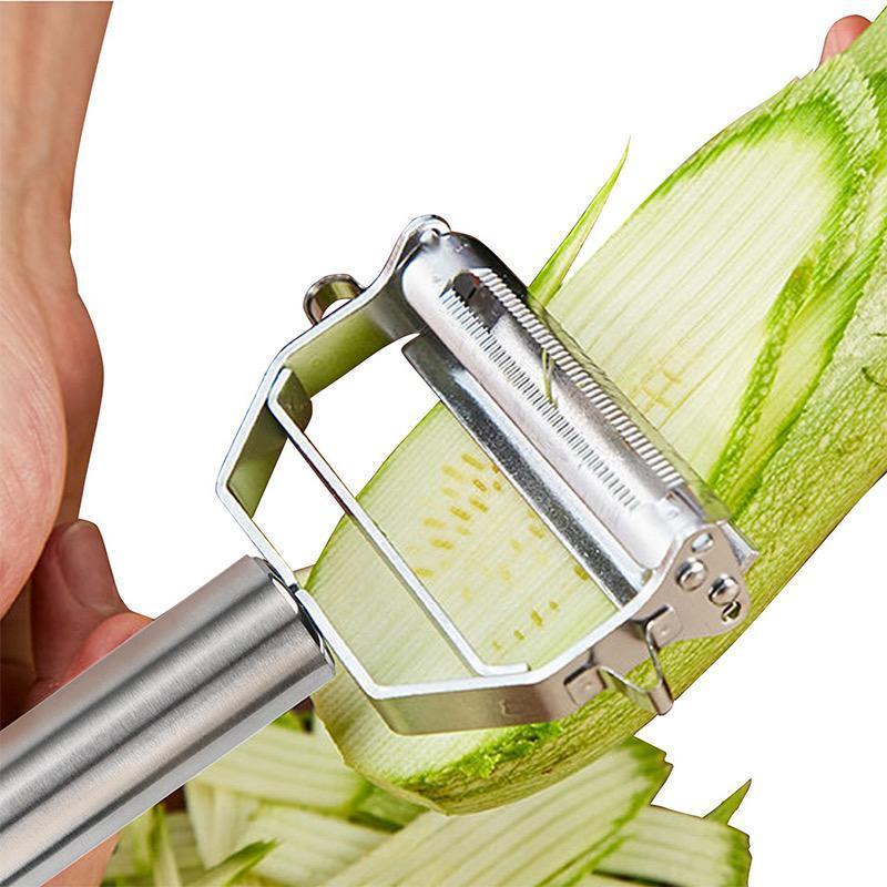 Vegetable Peeler | Dual Blades | Stainless Steel | Kitchen Cutter - Image 2