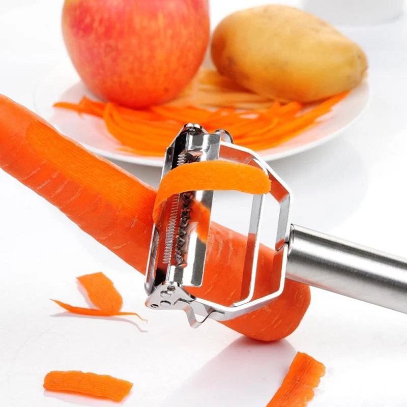 Vegetable Peeler | Dual Blades | Stainless Steel | Kitchen Cutter - Image 4