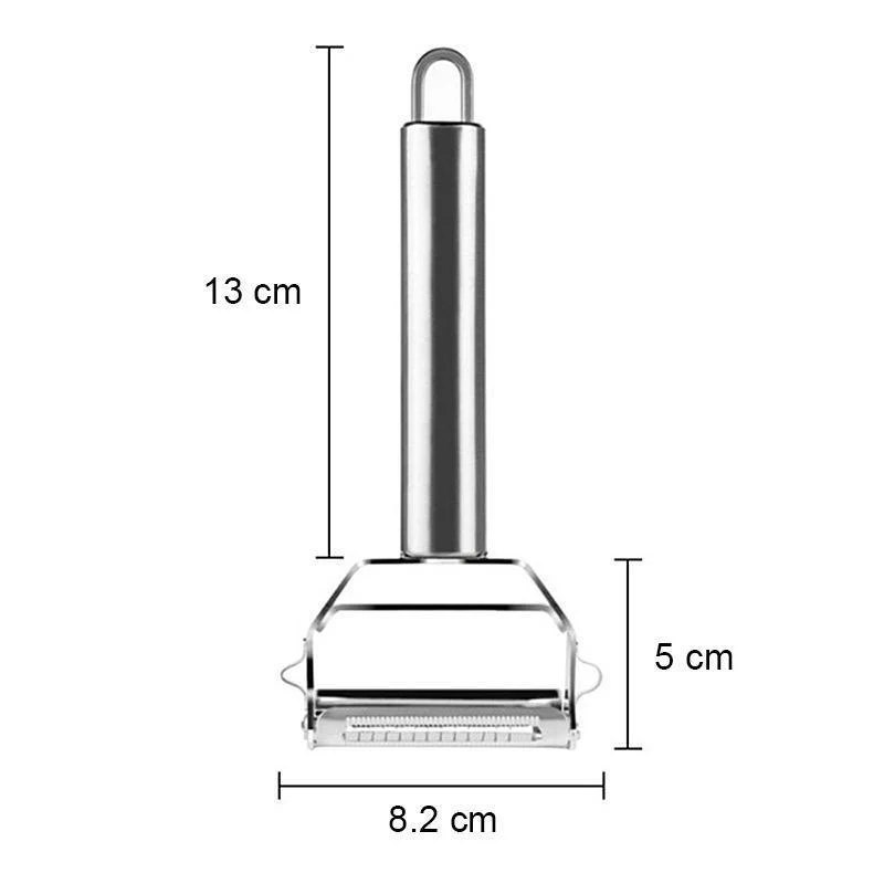 Vegetable Peeler | Dual Blades | Stainless Steel | Kitchen Cutter - Image 9